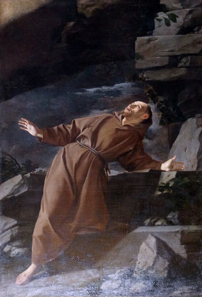Le stigmate di san Francesco - San Silvestro in Capile, Roma